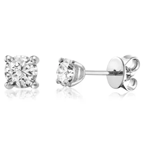 10K Gold Susie Diamond Stud Earrings