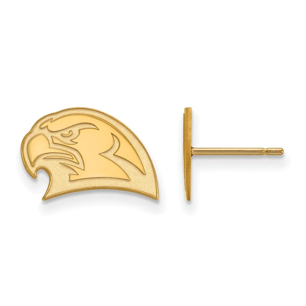 10k Yellow Gold Miami University XS (Tiny) Post Earrings