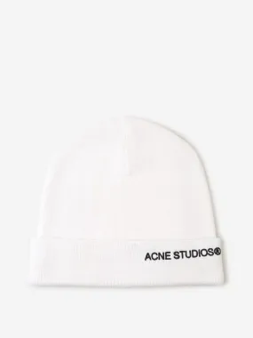 Acne Studios Embroidered Logo Beanie 