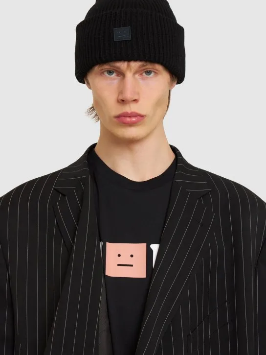 Acne Studios   Pana Face wool beanie 