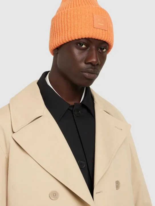 Acne Studios   Pansy Face wool beanie 