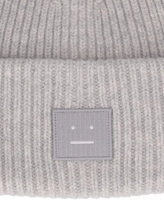 Acne Studios   Pansy Face wool beanie 