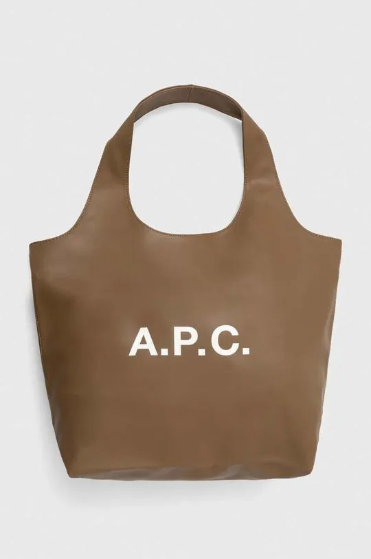 A.P.C. bag Ninon black color