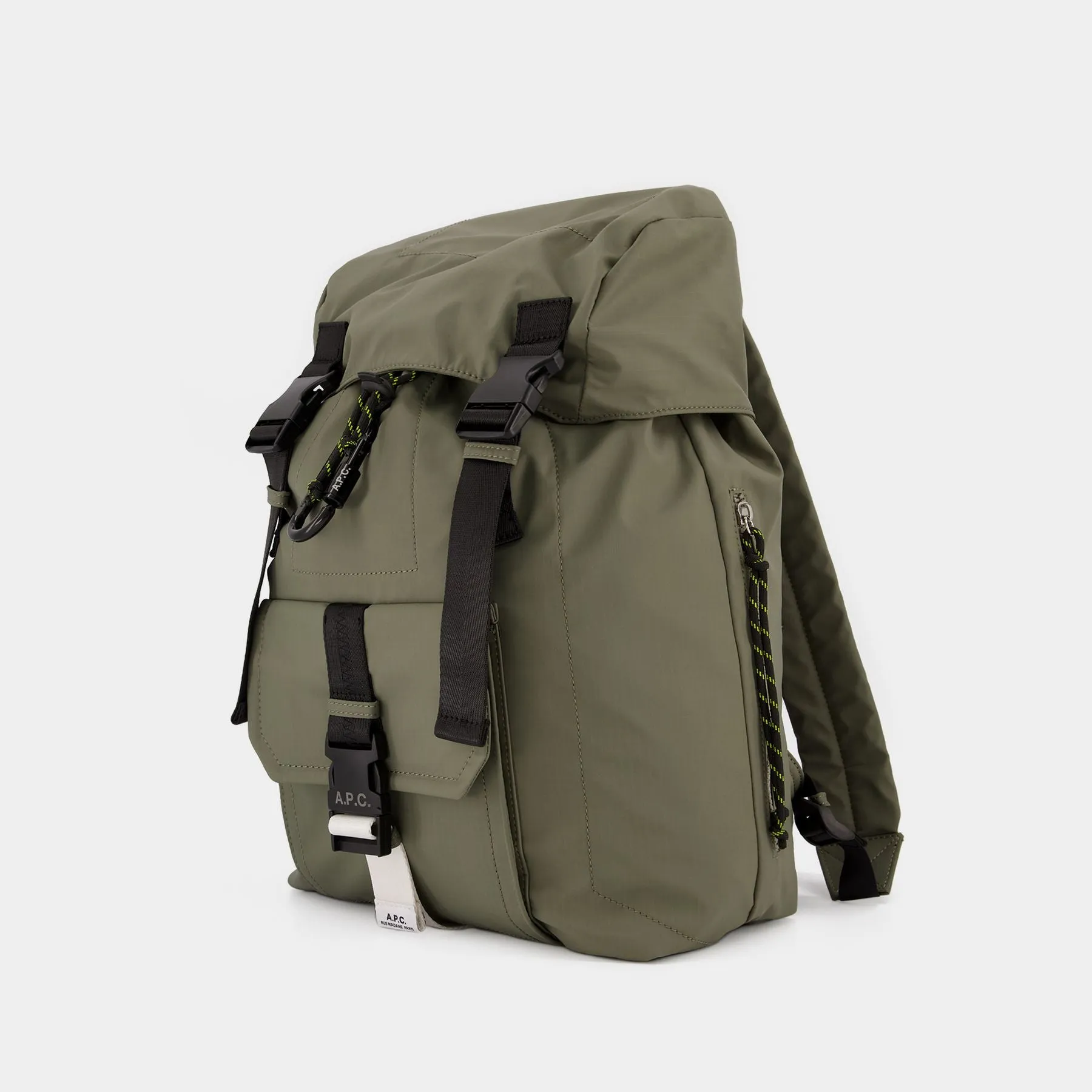 A.P.C.  Treck Backpack - A.P.C. - Khaki - Nylon