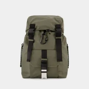 A.P.C.  Treck Backpack - A.P.C. - Khaki - Nylon