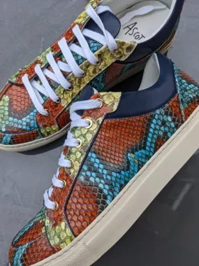 Ascot Sneakers - Rainbow Python - EU 43/ UK 9/ US 10