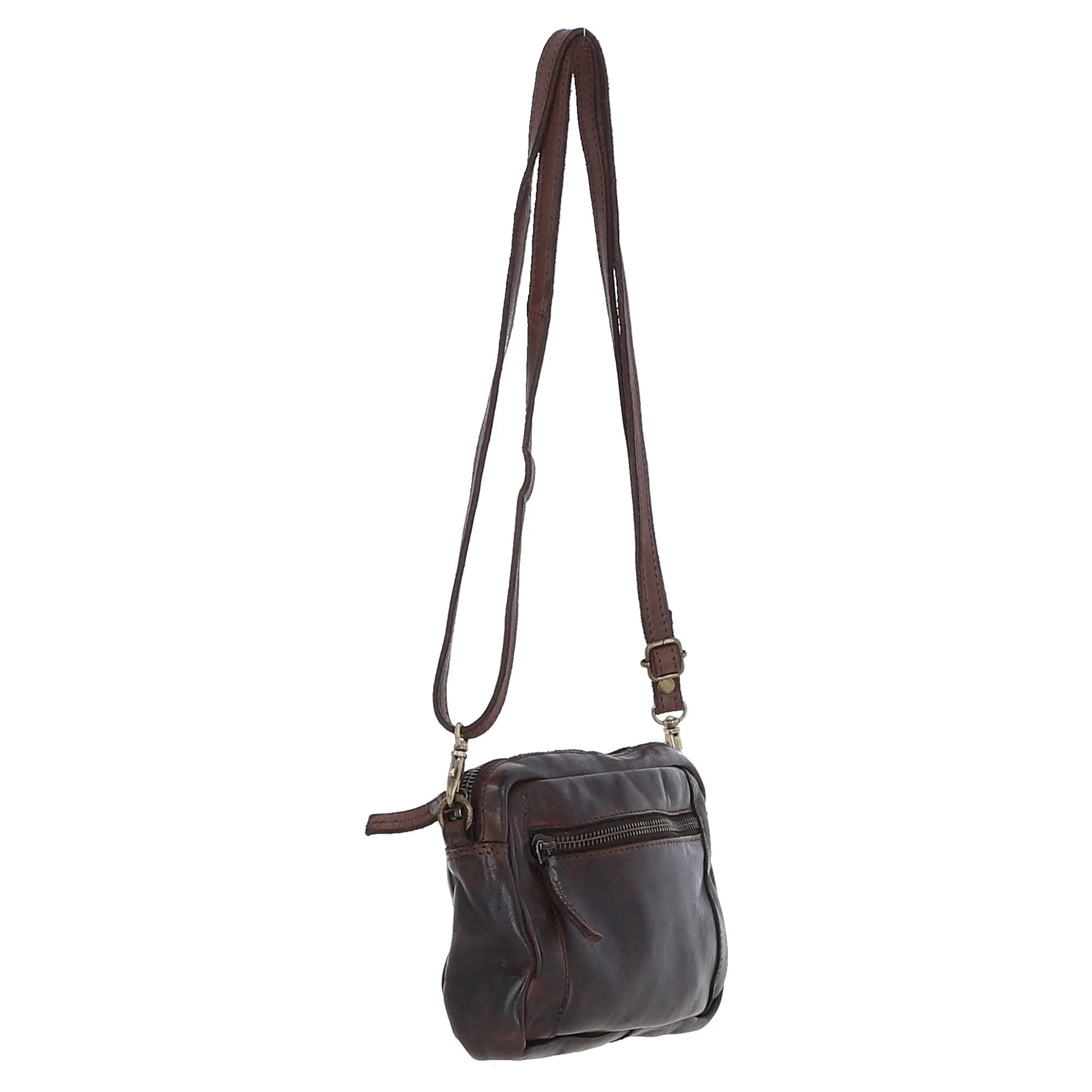 Ashwood Vintage Cross Body Bag Brandy: D-98