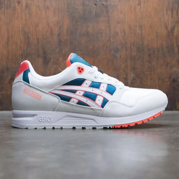 Asics Tiger Men Gel-Saga (white / flash coral)