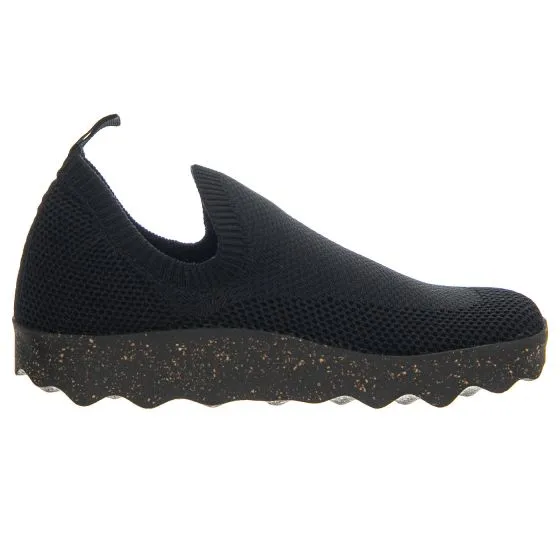 ASPORTUGUESAS Clip Elasticated Trainers Black