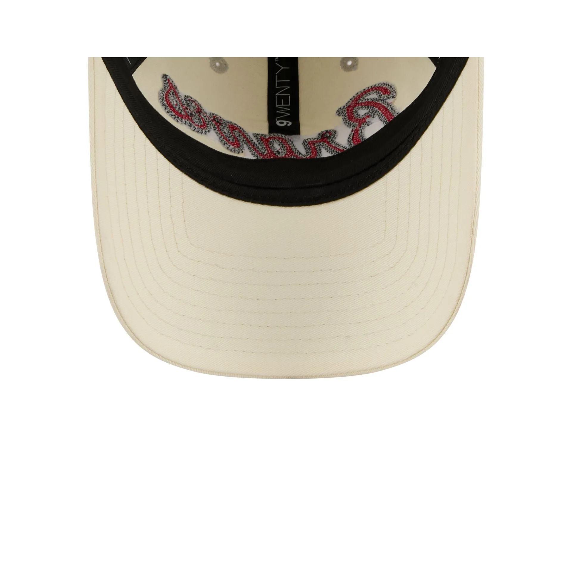 Atlanta Braves Team Stitch 9TWENTY Adjustable Hat