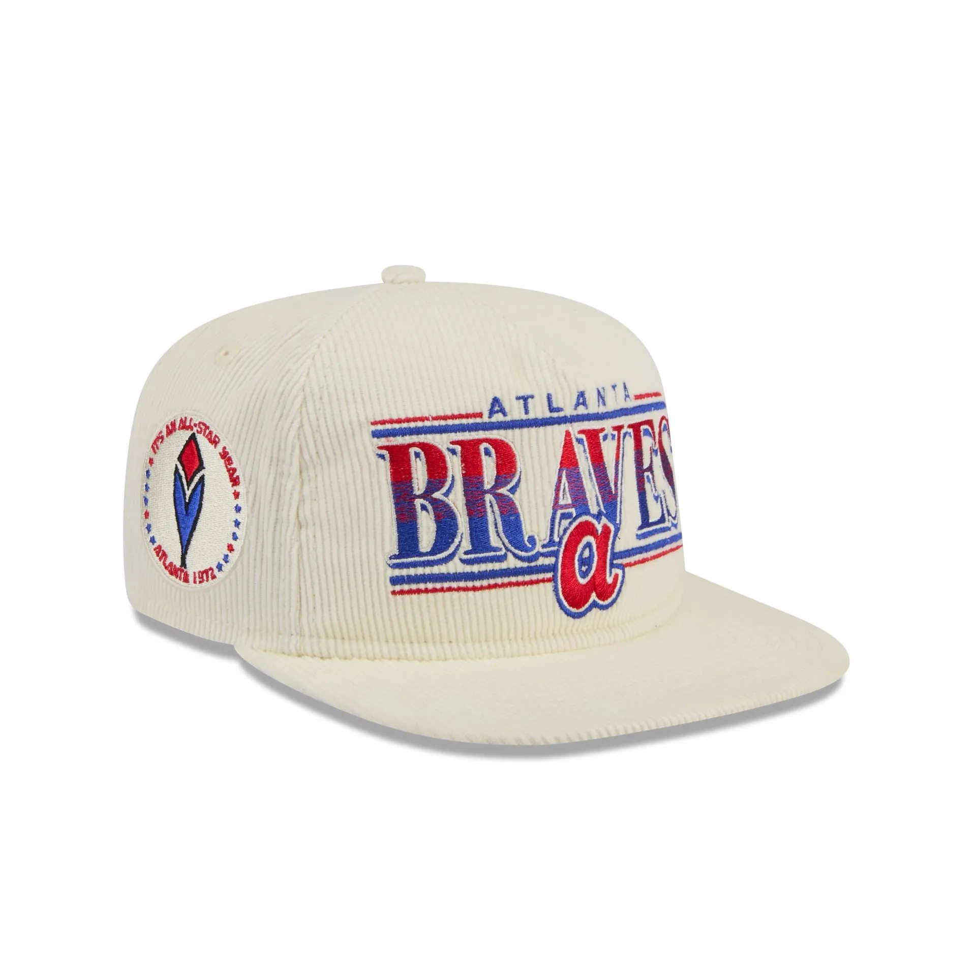 Atlanta Braves Throwback Corduroy Alt Golfer Hat