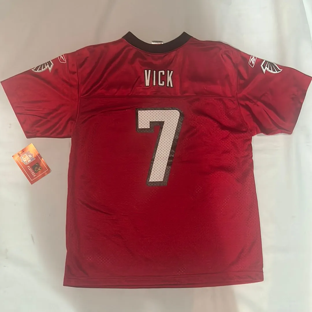 Atlanta Falcon NFL Players Reebok #7 Vick Youth Jersey