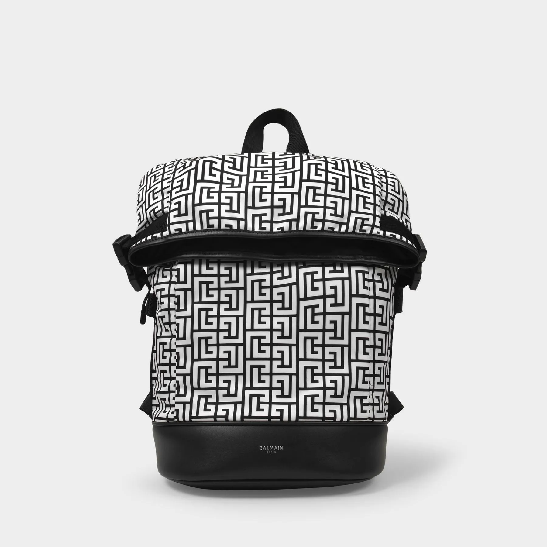 Balmain  City Skate Backpack in Monogram Nylon