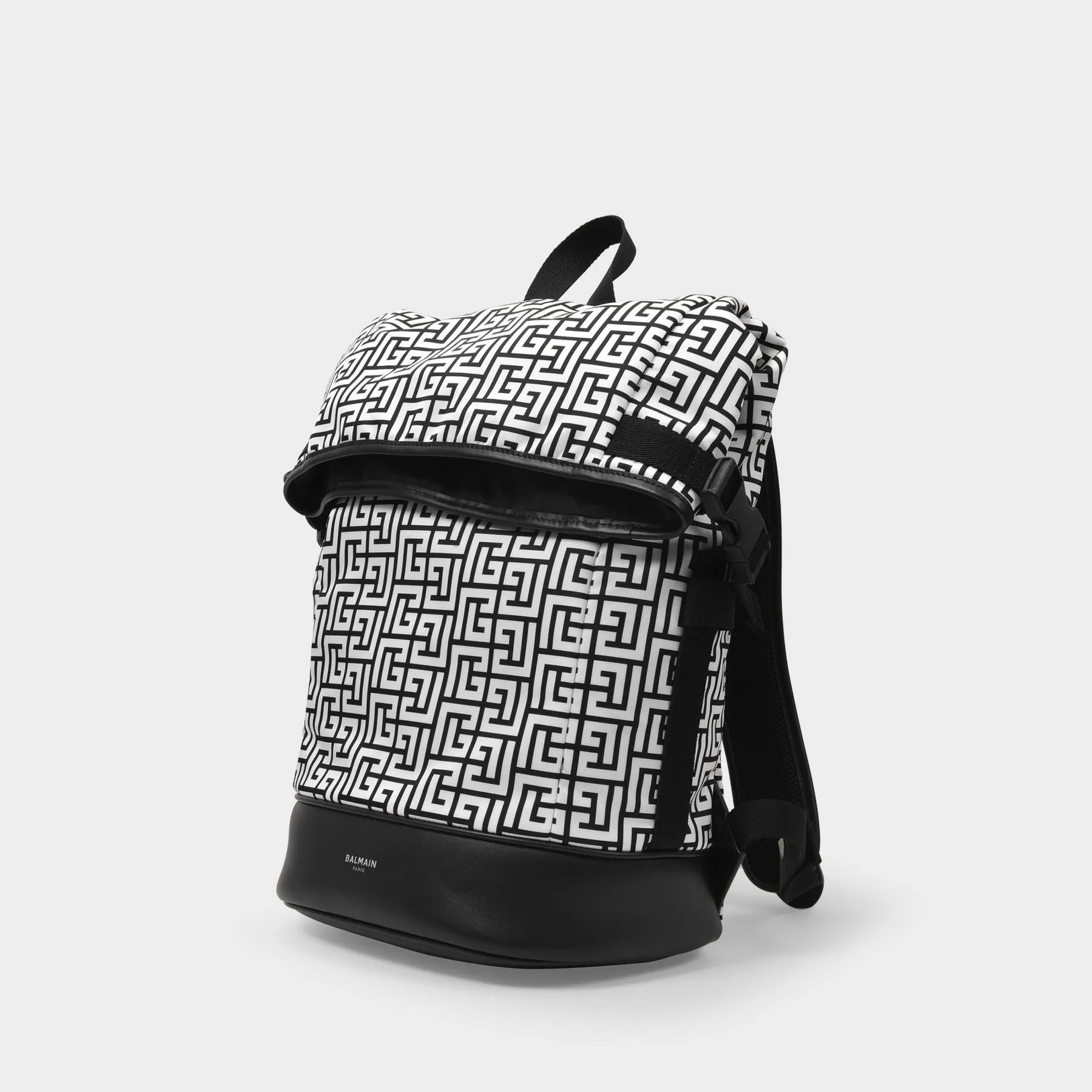 Balmain  City Skate Backpack in Monogram Nylon