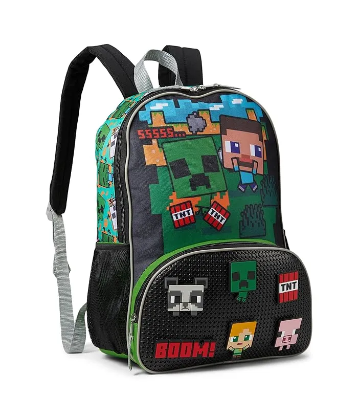 BIOWORLD Kids Minecraft Backpack (Little Kid/Big Kid)