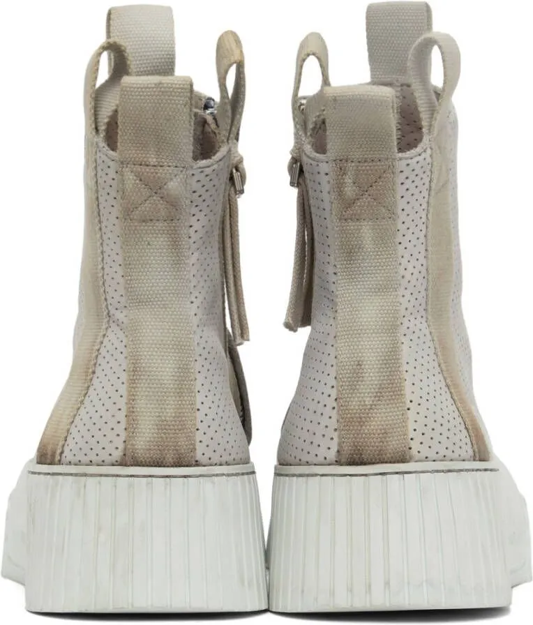 Boris Bidjan Saberi Off-White Bamba 3.1 High Top Sneakers