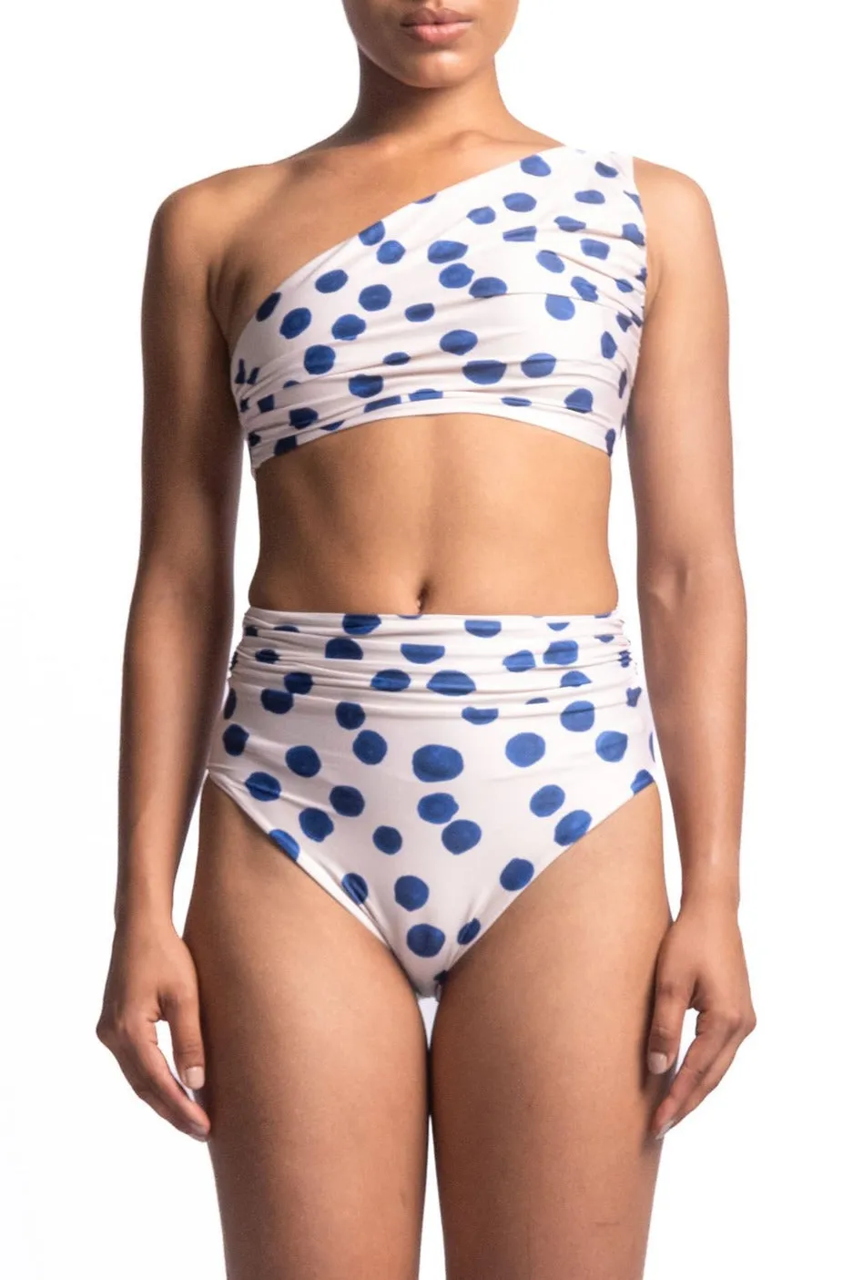 Bottom De Bikini Leo Blue Dots