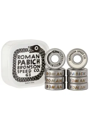 Bronson G3 Roman Pabich Skateboard Bearings