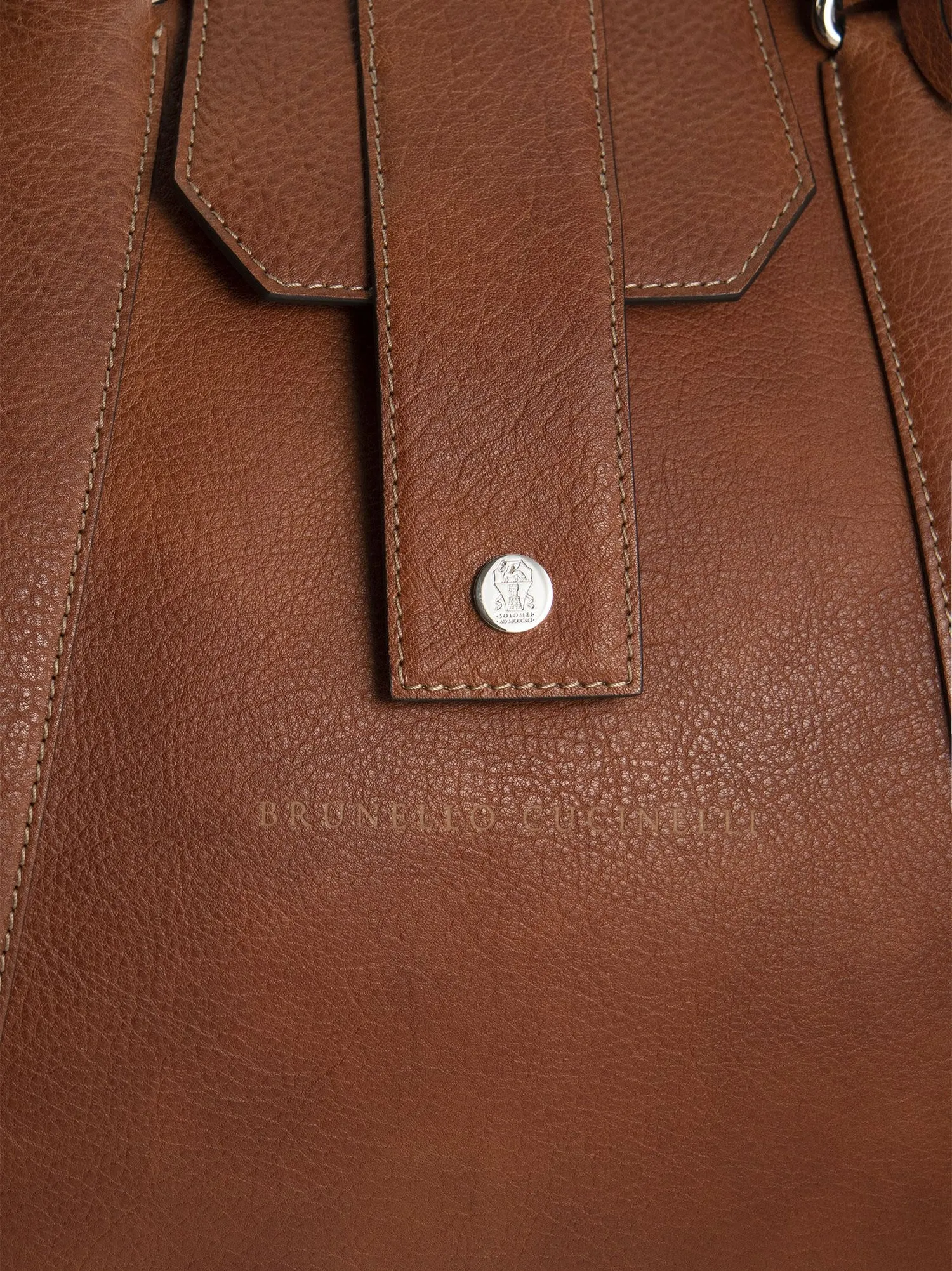 Brunello Cucinelli    Brunello Cucinelli Leather Weekend Bag