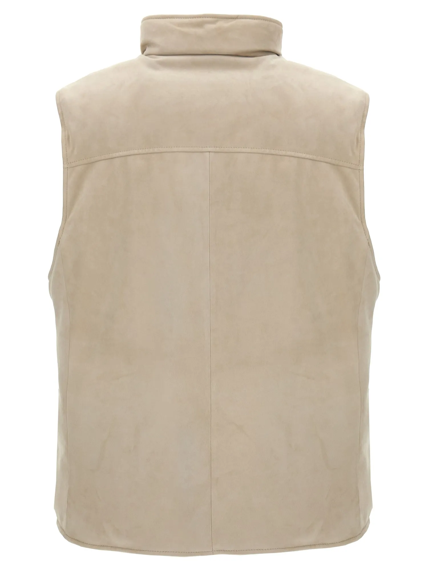 Brunello Cucinelli    Brunello Cucinelli Suede Vest