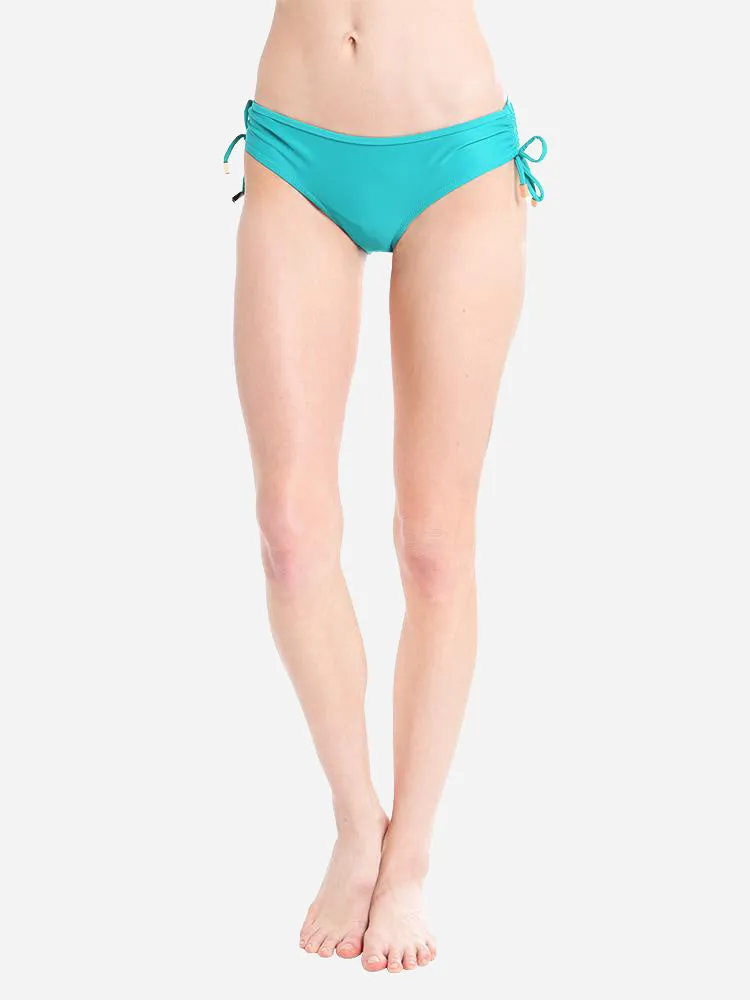     CABANA LIFE  Solid Bikini Bottoms Jade    