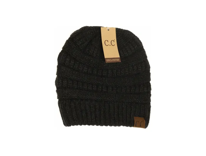 C.C Women's Mixed Soft Yarn Beanie