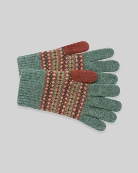 Celtic & Co. Lambswool Fair Isle Gloves