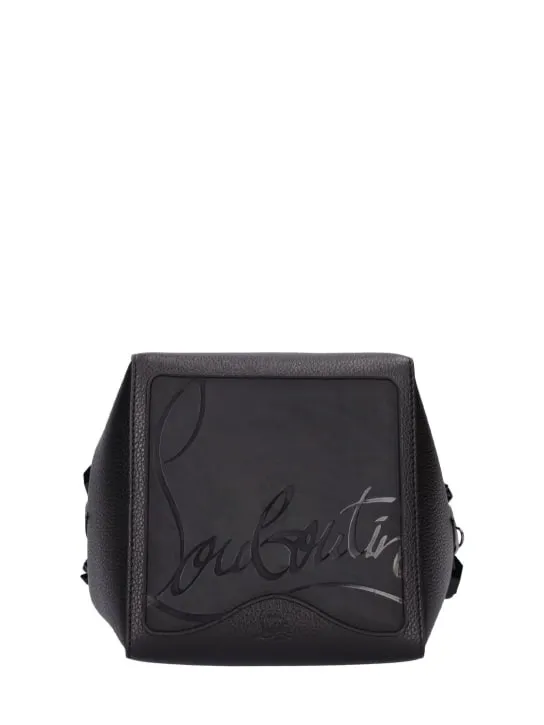 Christian Louboutin   Mini Cabachic leather bucket bag 