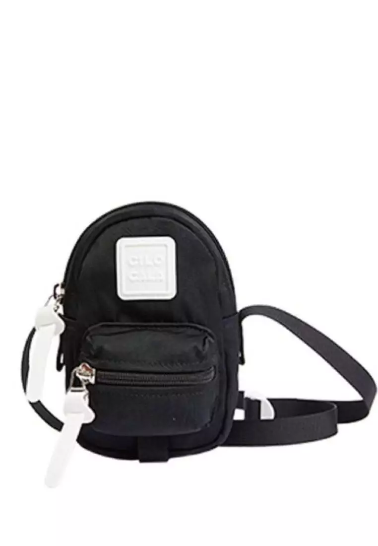 CILOCALA Cilocala Regular Packman Shoulder Bag (Black)