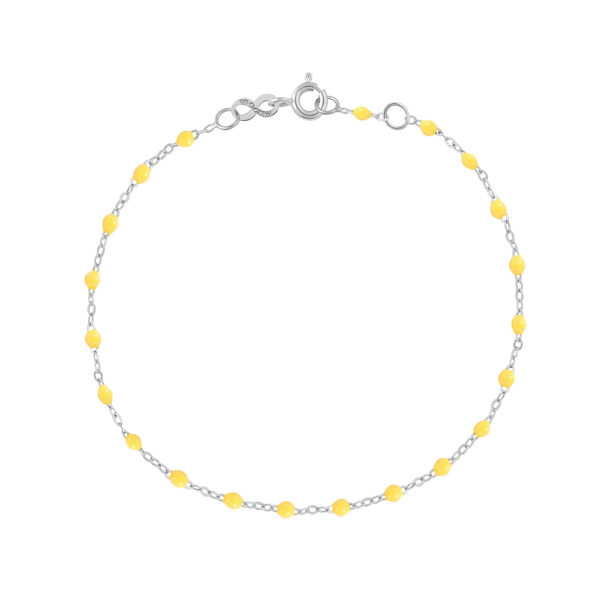 Classic Gigi Lemon bracelet, White Gold, 6.7