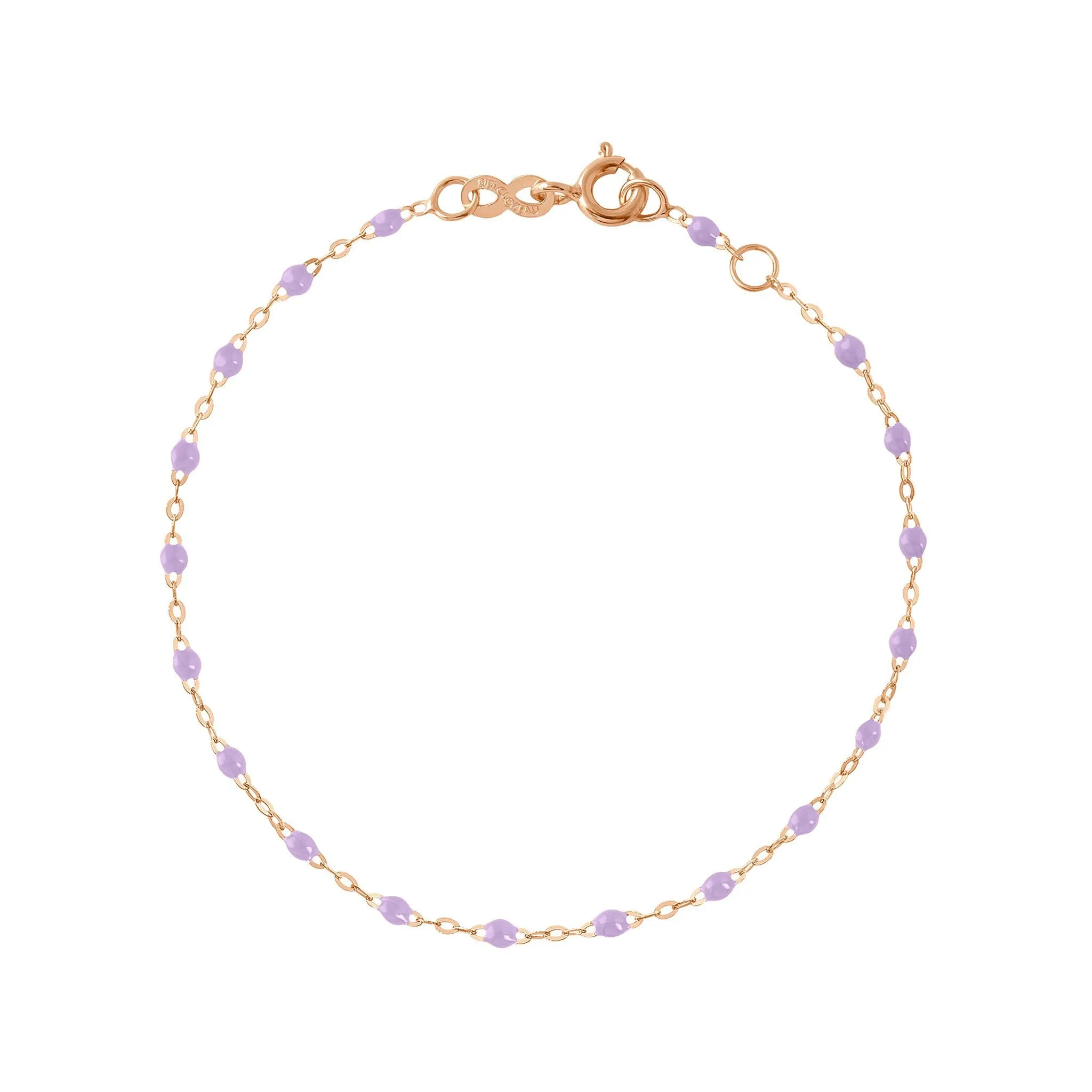 Classic Gigi Lilac bracelet, Rose Gold, 5.9