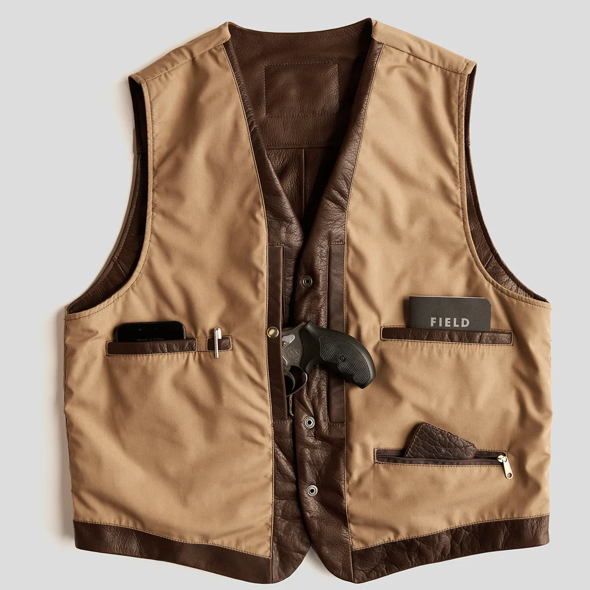 Classic Lapel Vest Whiskey| LE x25