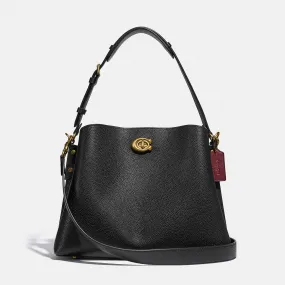 Coach Women's Willow Shoulder Bag - Black | Coggles