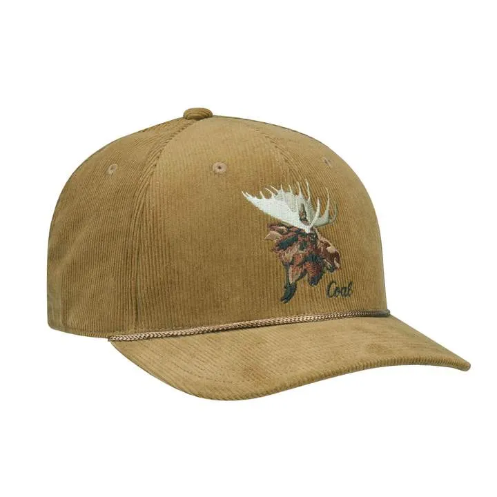 COAL WILDERNESS LOW CORDUROY ANIMAL SNAPBACK HAT