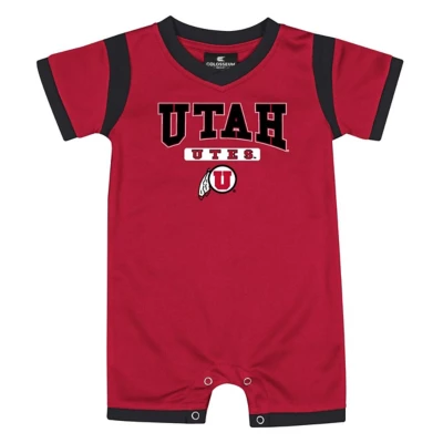 Colosseum Baby Utah Utes Arcade Romper