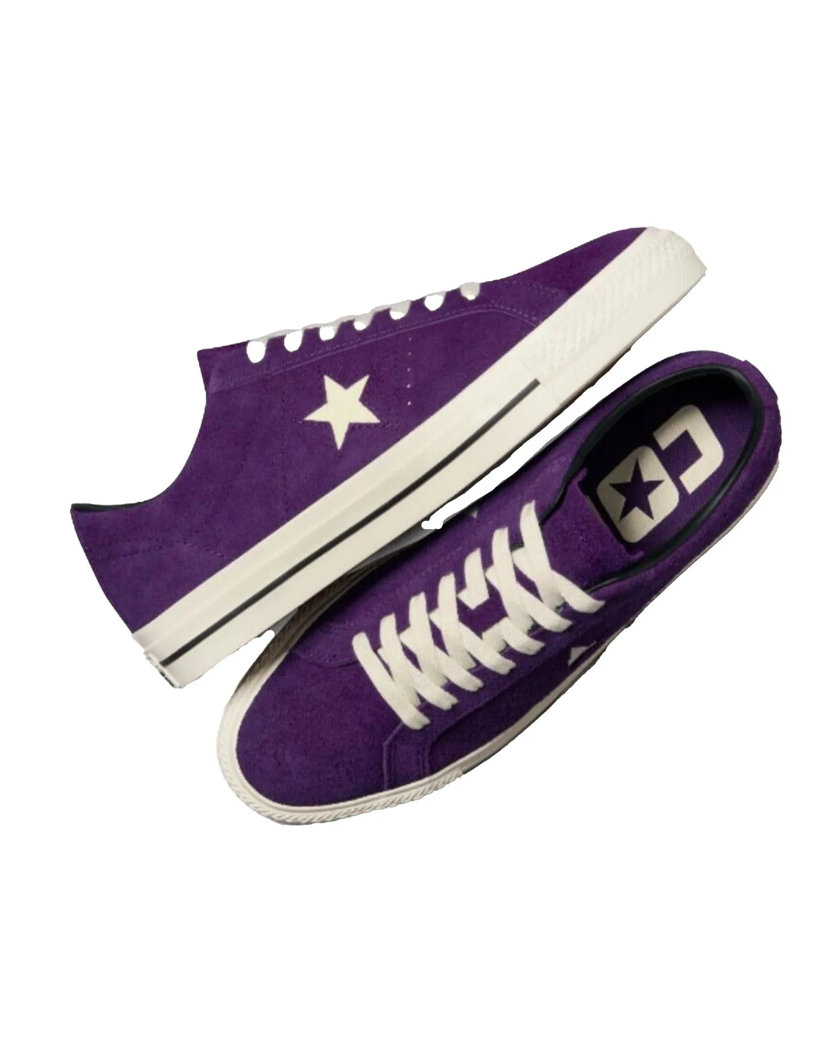 Converse Cons One Star Pro Ox Night Purple/Egret/Black