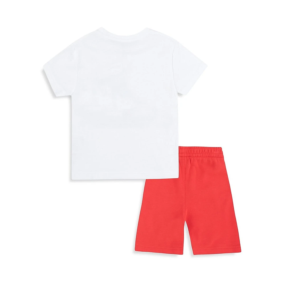 Converse Little Boy's Ice Cream T-Shirt & Shorts Set