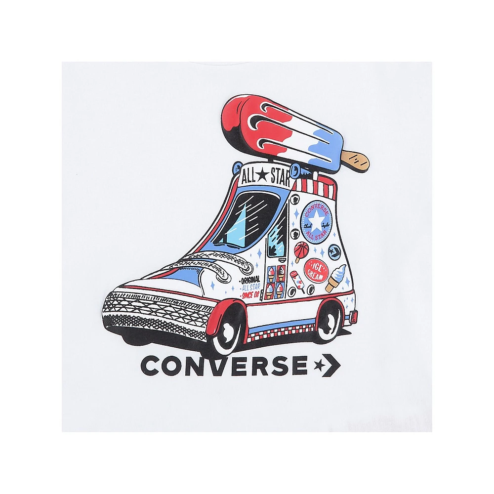 Converse Little Boy's Ice Cream T-Shirt & Shorts Set