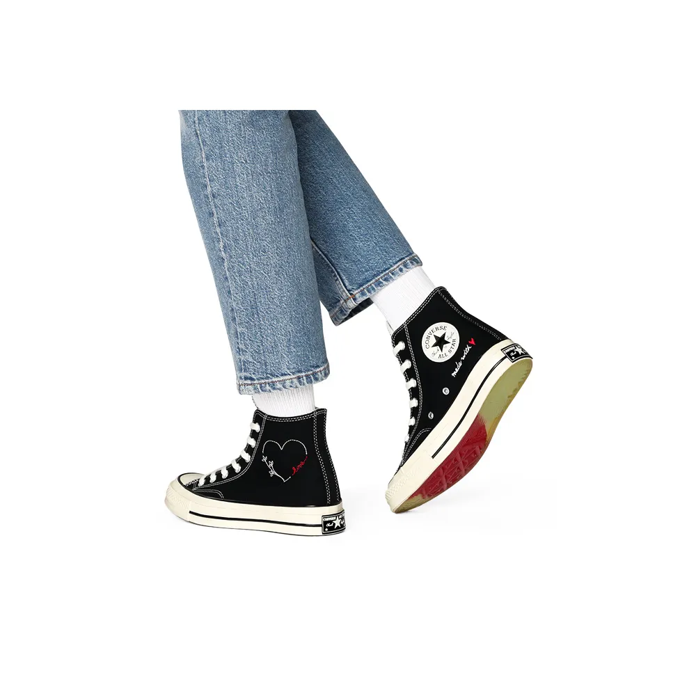 Converse Love Thread Chuck 70 High Top Black/Egret/Black 171118C