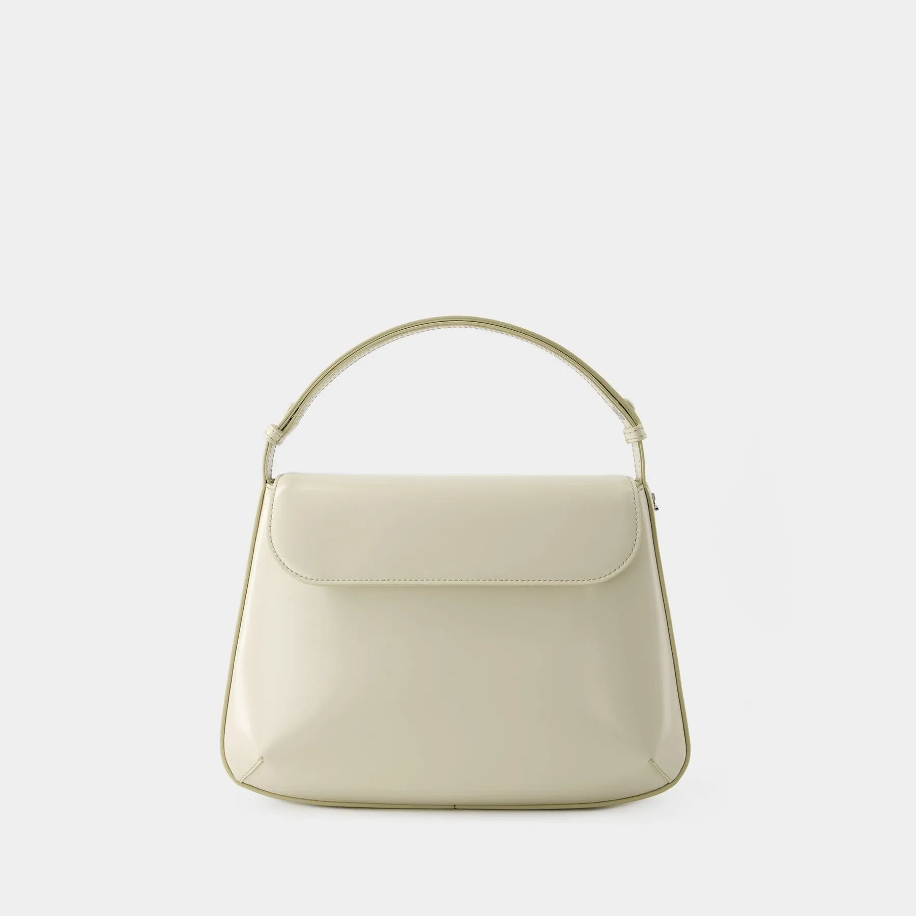 Courreges  Sleek Medium Bag - Courreges - Leather - Beige