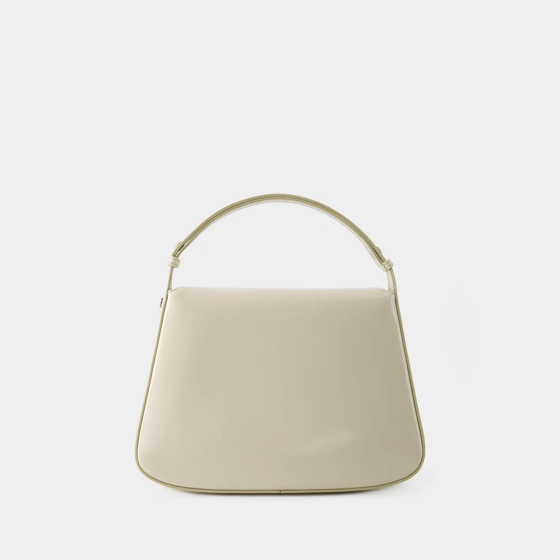 Courreges  Sleek Medium Bag - Courreges - Leather - Beige