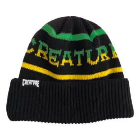 Creature Skateboards Beanie Burnoutz Black