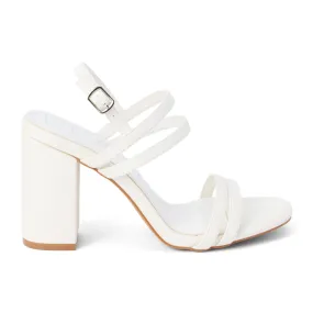 Crowne Block Heel Ankle Strap Sandals