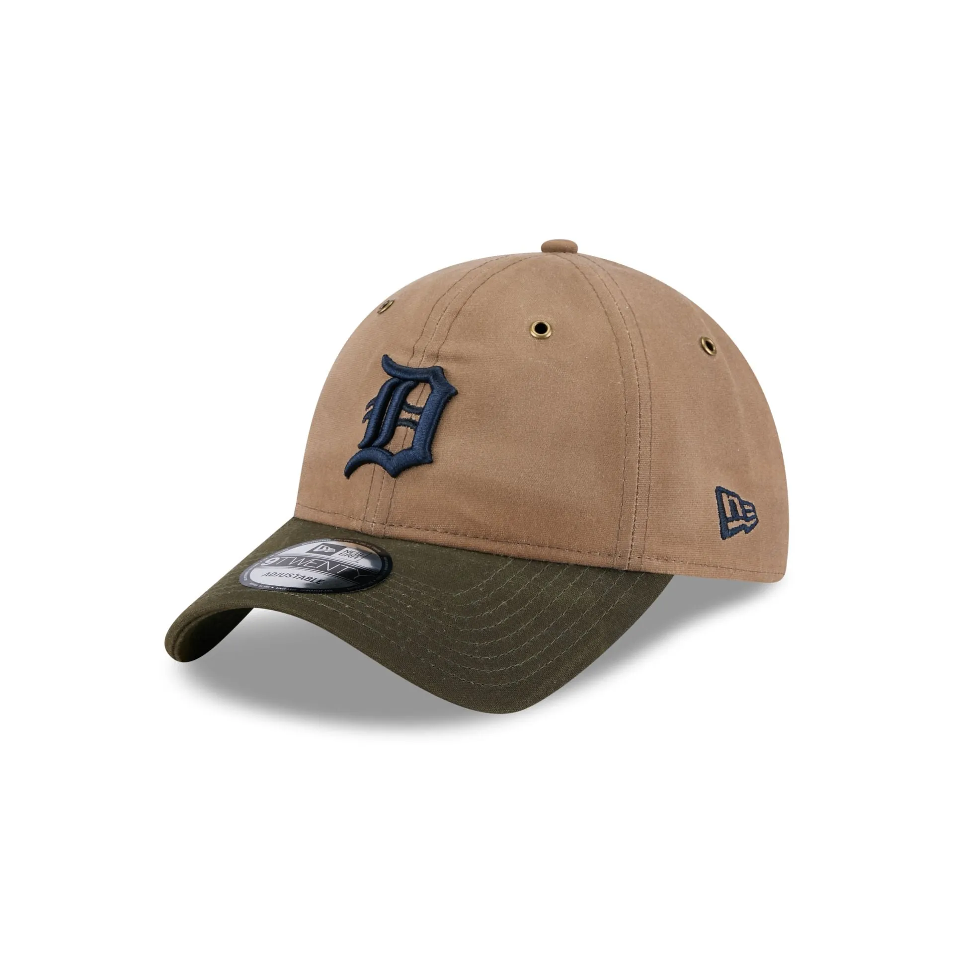 Detroit Tigers Wax Canvas 9TWENTY Adjustable Hat