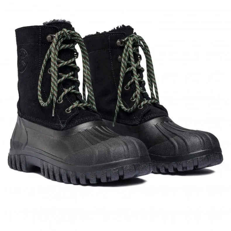 Diemme Anatra Shearling Boot (Black Suede)