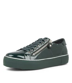 DJANGO & JULIETTE Froggy Forest Patent Leather Sneakers F Sole