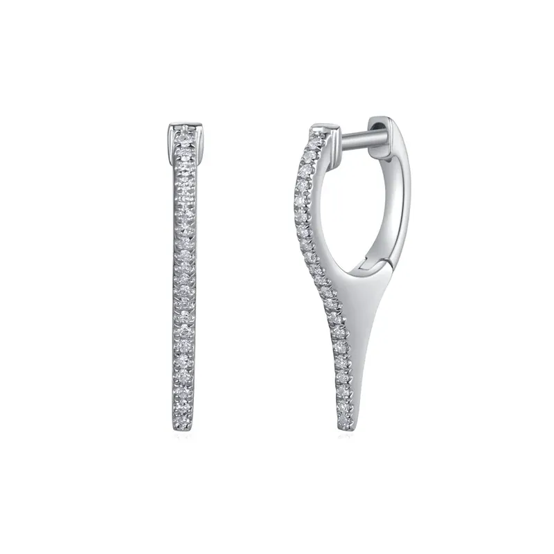 EMME DIAMOND SPIKE DROP EARRINGS