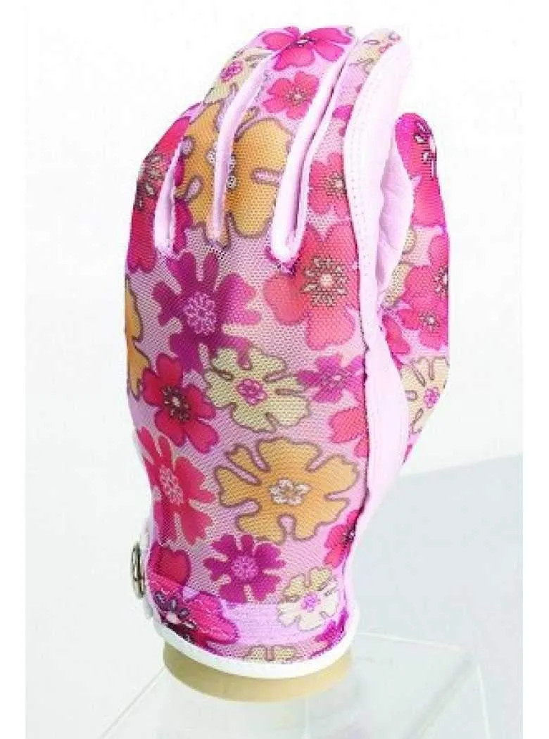 Evertan Designer Printed Golf Gloves(Pinks and Floral) -3 Pretty Prints