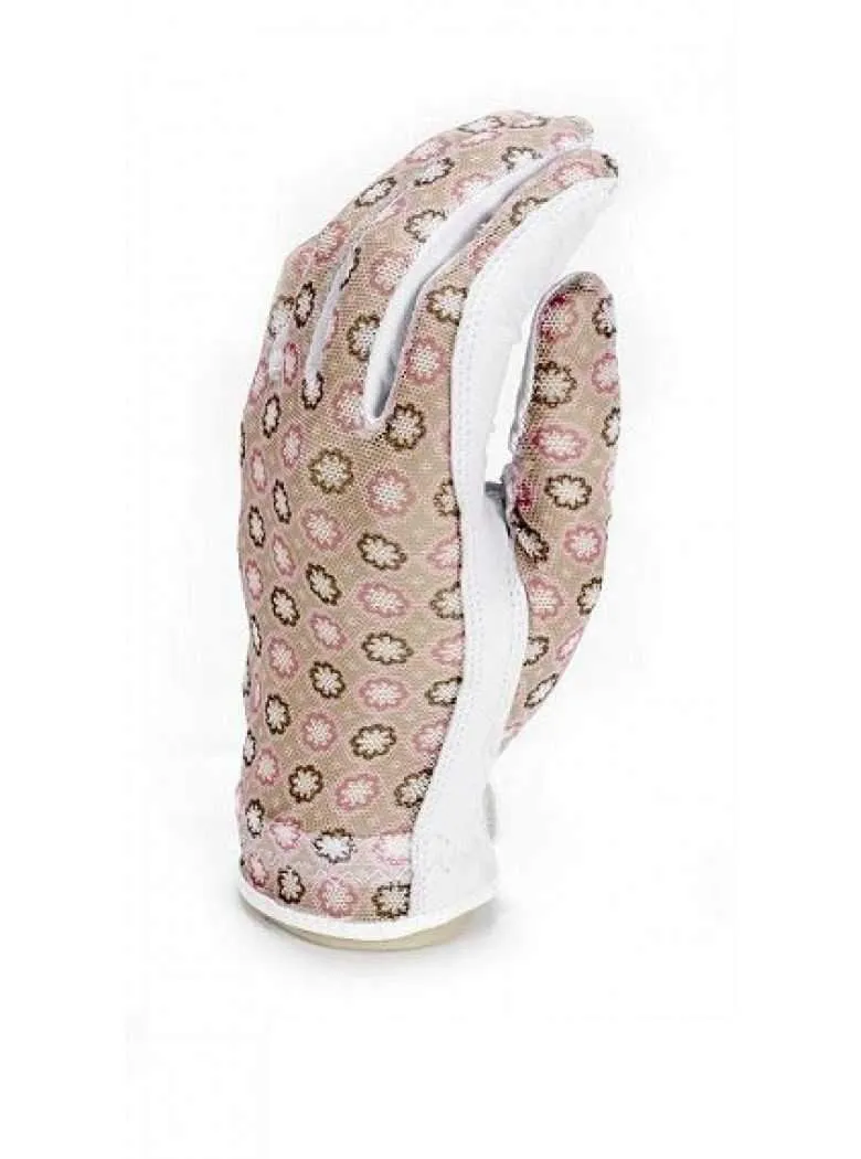 Evertan Designer Printed Golf Gloves(Pinks and Floral) -3 Pretty Prints