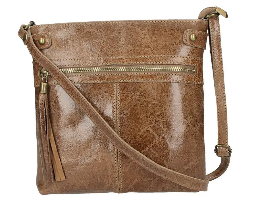 Fango evan leather shoulder bag